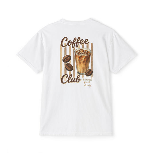 Iced Coffee Club T-Shirt | Pocket Graphic Tee